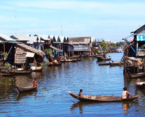 Kompong Khleang Stilt Houses