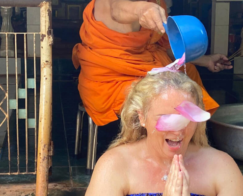 Cambodian Water Blessings