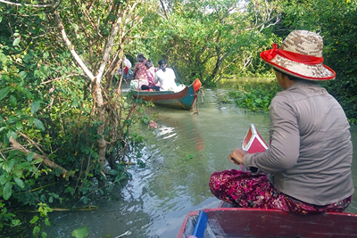 Kompong Phluk village mangrove