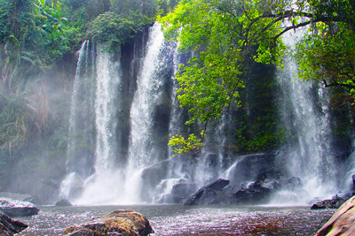 Phnom Kulen waterfall tour