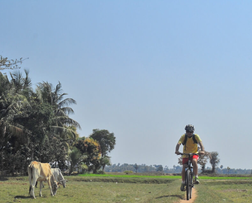 Cambodia Bike Countryside